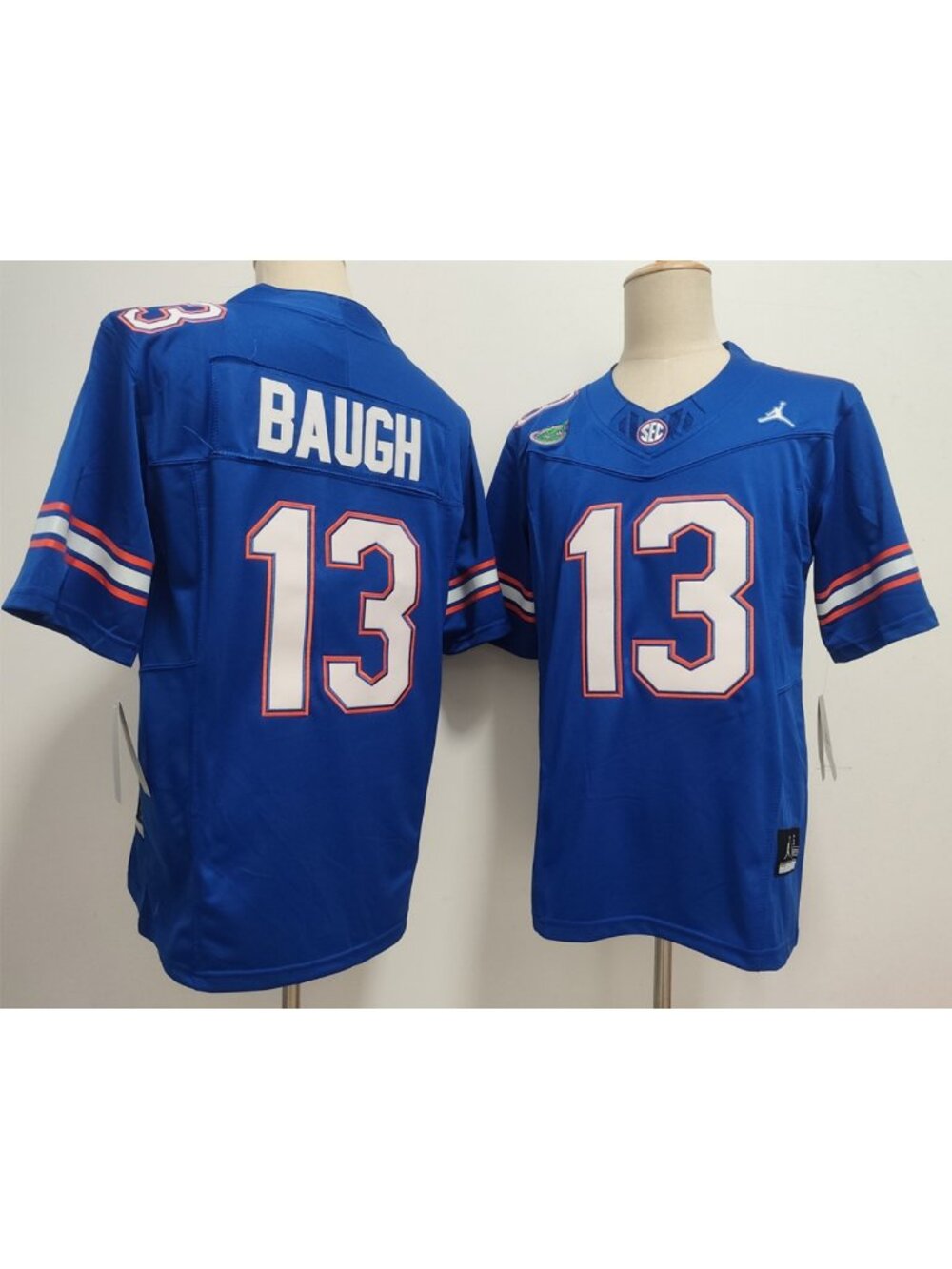 Jadan Baugh Royal 13 Blue Stitched Jersey Vapor